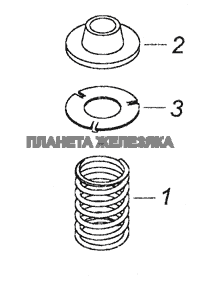 740.1117029 Пружина КамАЗ-6520 (Euro-2, 3)